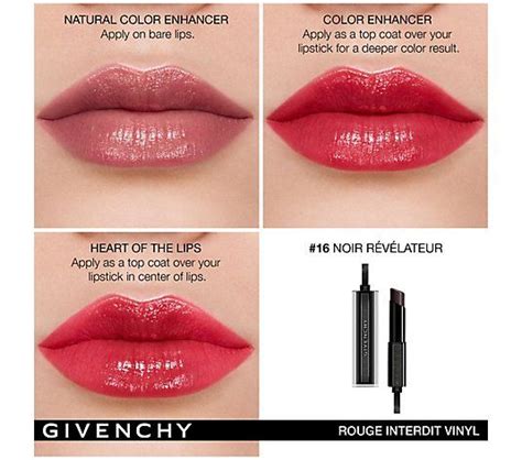 black lipstick givenchy|givenchy rouge interdit temptation black.